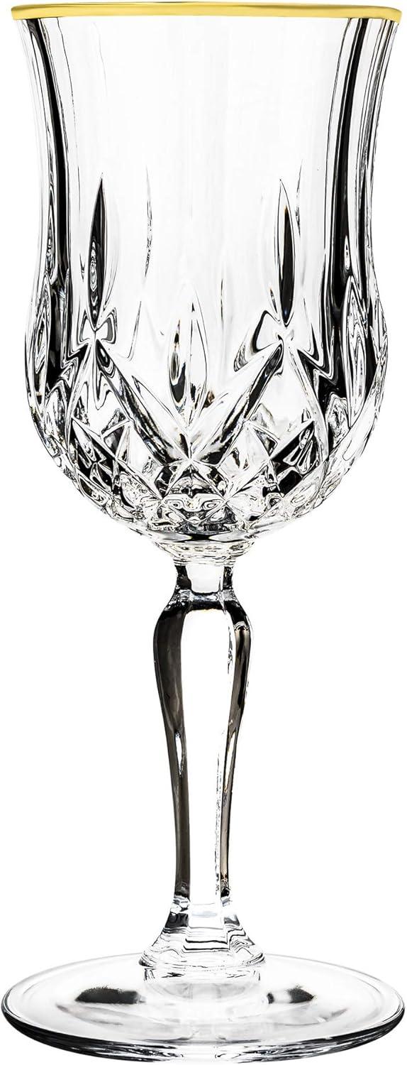 Opera 8oz. Crystal Wine Glass Set (Set of 4)