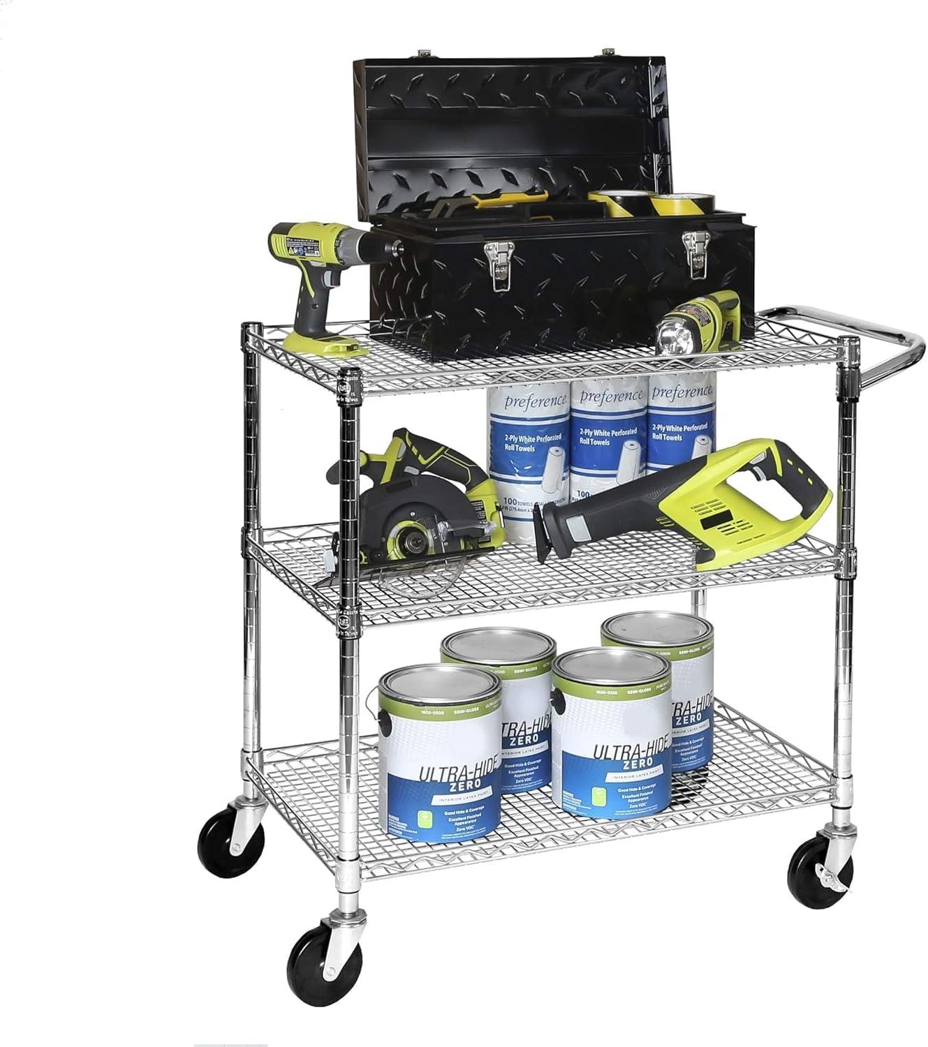 NSF-Certified Utility Cart with Wheels