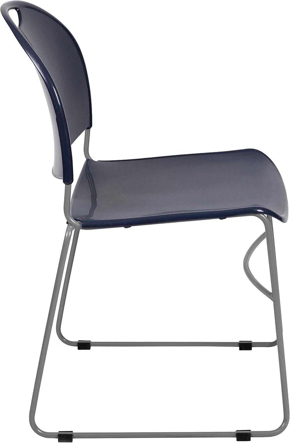 Gaea 880 lb. Capacity Ultra-Compact Stack Chair with Metal Frame