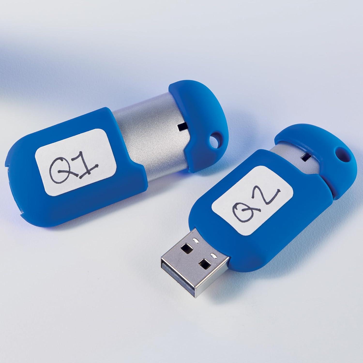 Avery Multiuse Removable Labels, 1/2" x 3/4" Rectangle Labels, White, Non-Printable, 525 Total (6737)