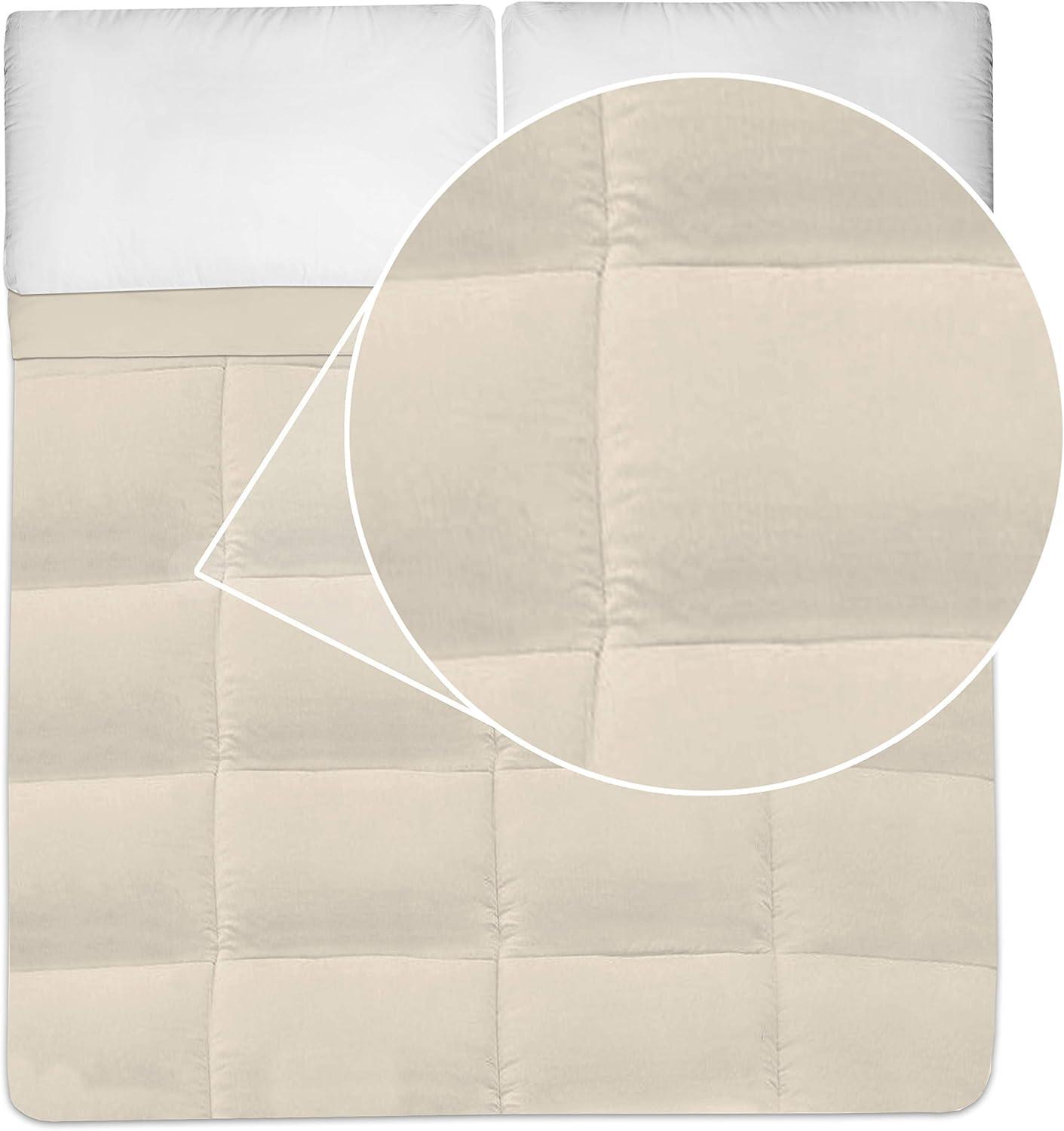 Sweet Home Collection Box Stitch Super Soft Single Comforter