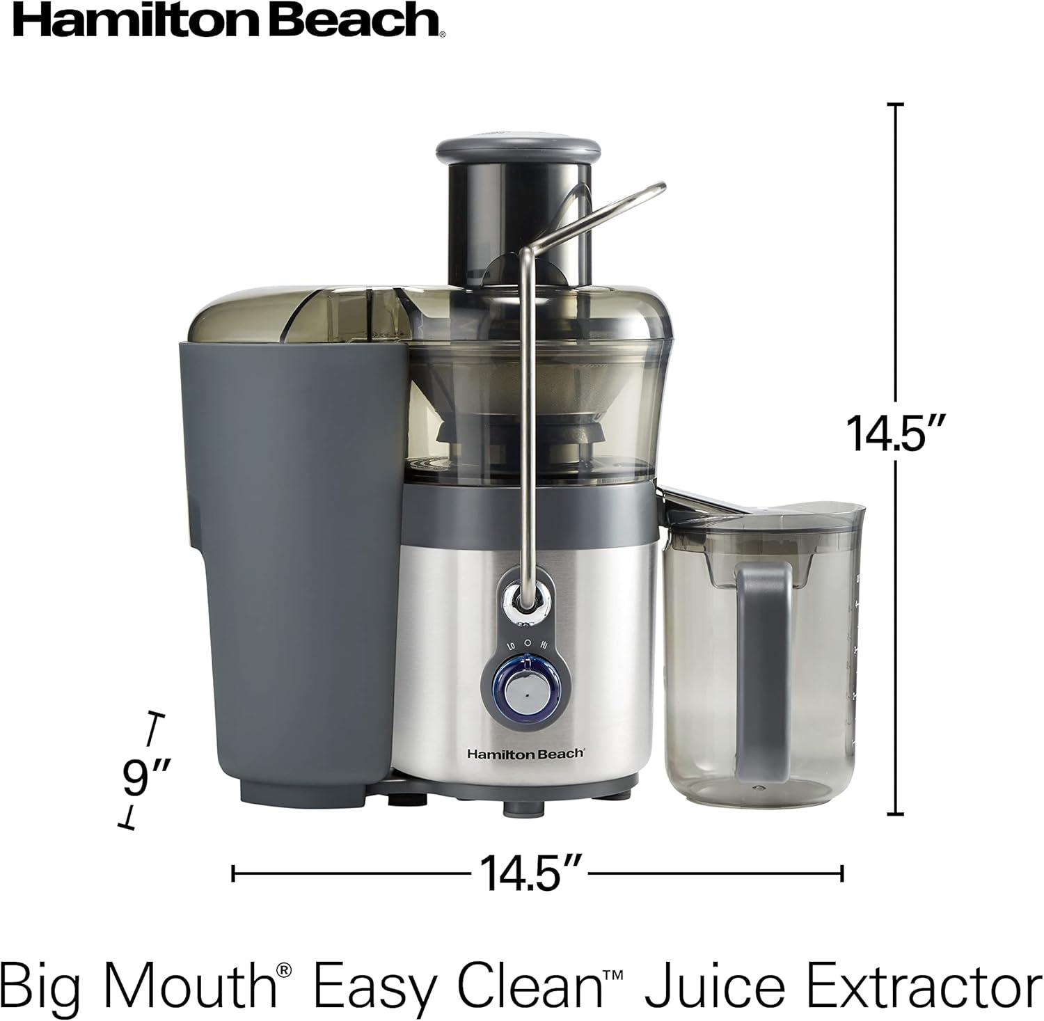 Hamilton Beach Hamilton Beach® Big Mouth® Easy Clean Juice Extractor