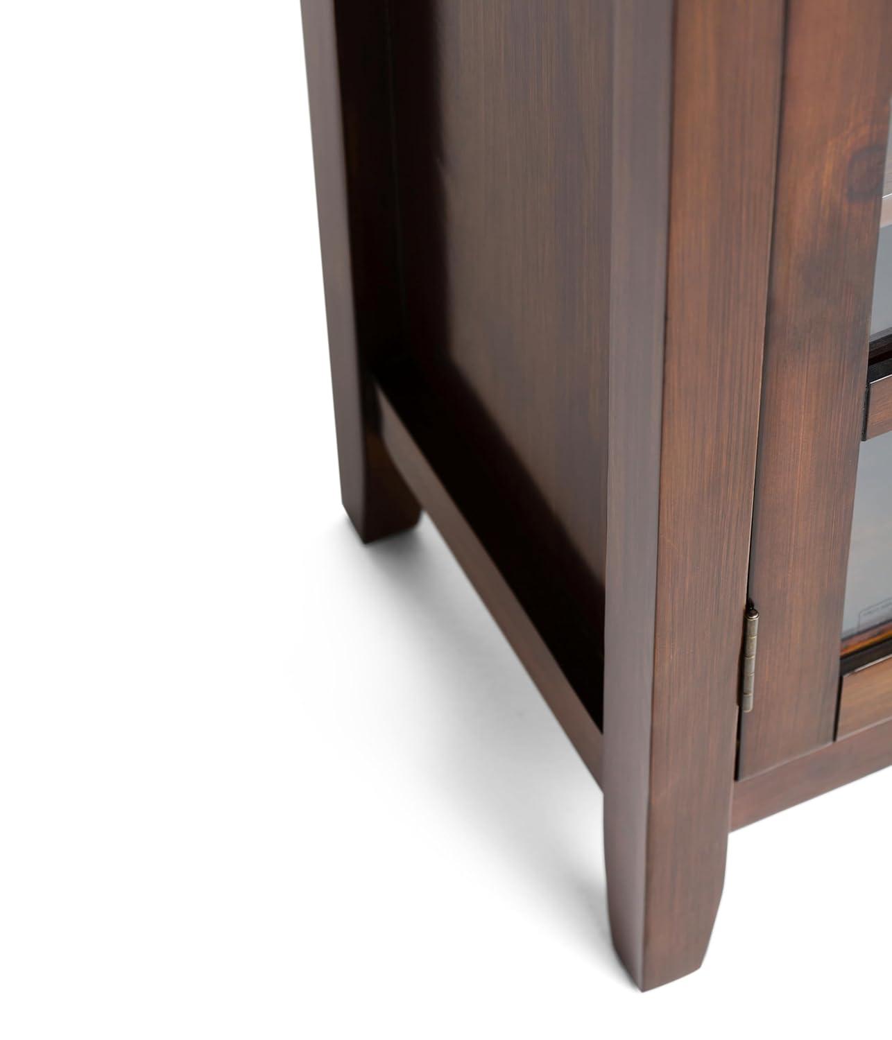 Simpli Home Artisan SOLID WOOD Medium Storage Cabinet