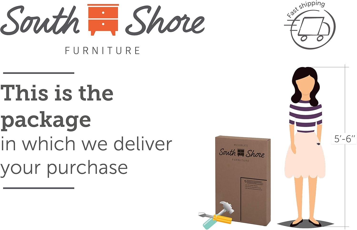 Fusion Floating Nightstand Gray Oak