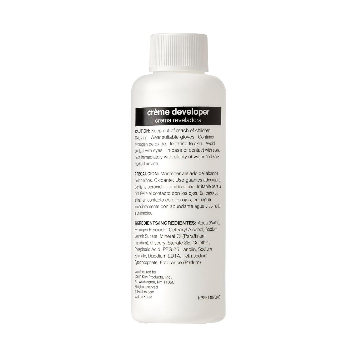 KISS Colors & Care Maximum Strength Lift-Up Complete Bleach Toner Kit – Ice