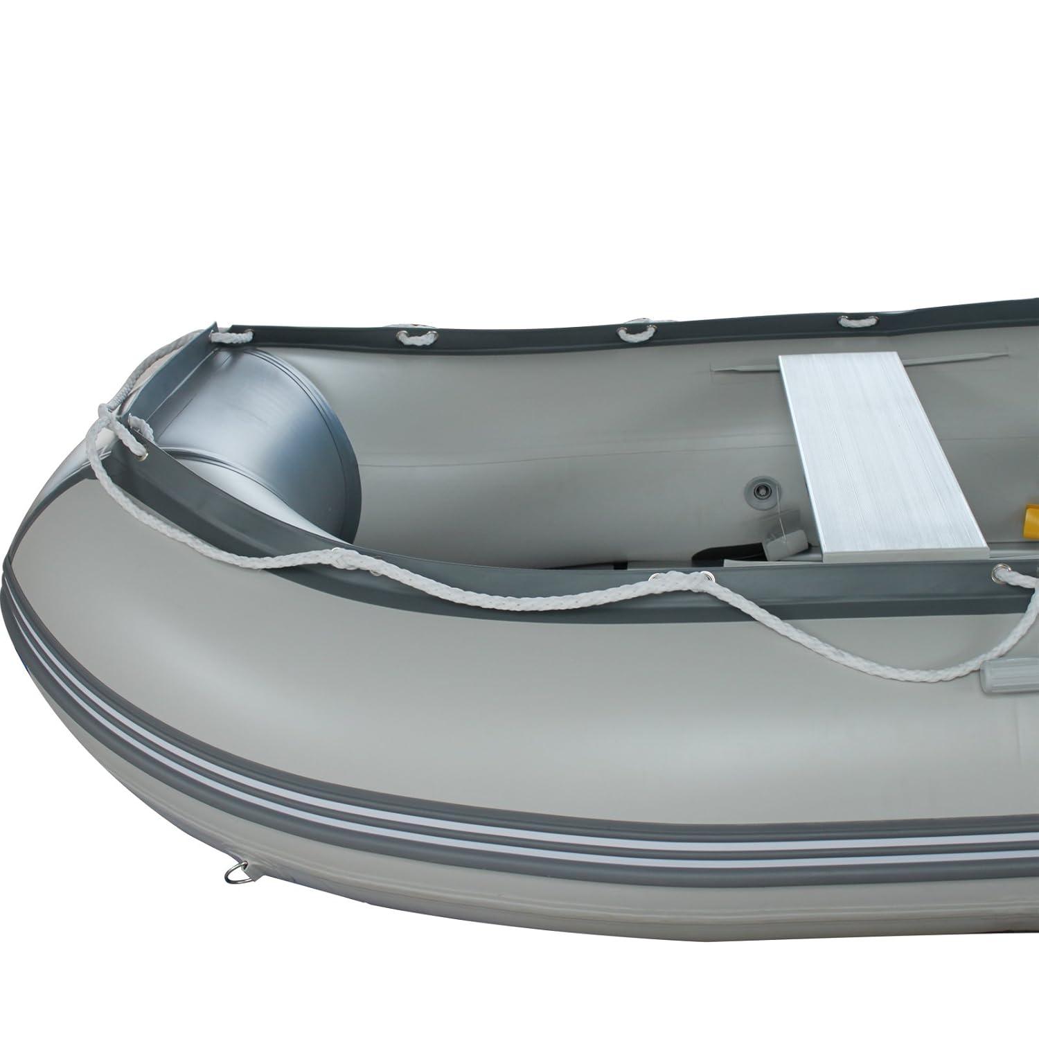 BRIS 10.8Ft Inflatable Boat Inflatable rafting Fishing Tender Pontoon