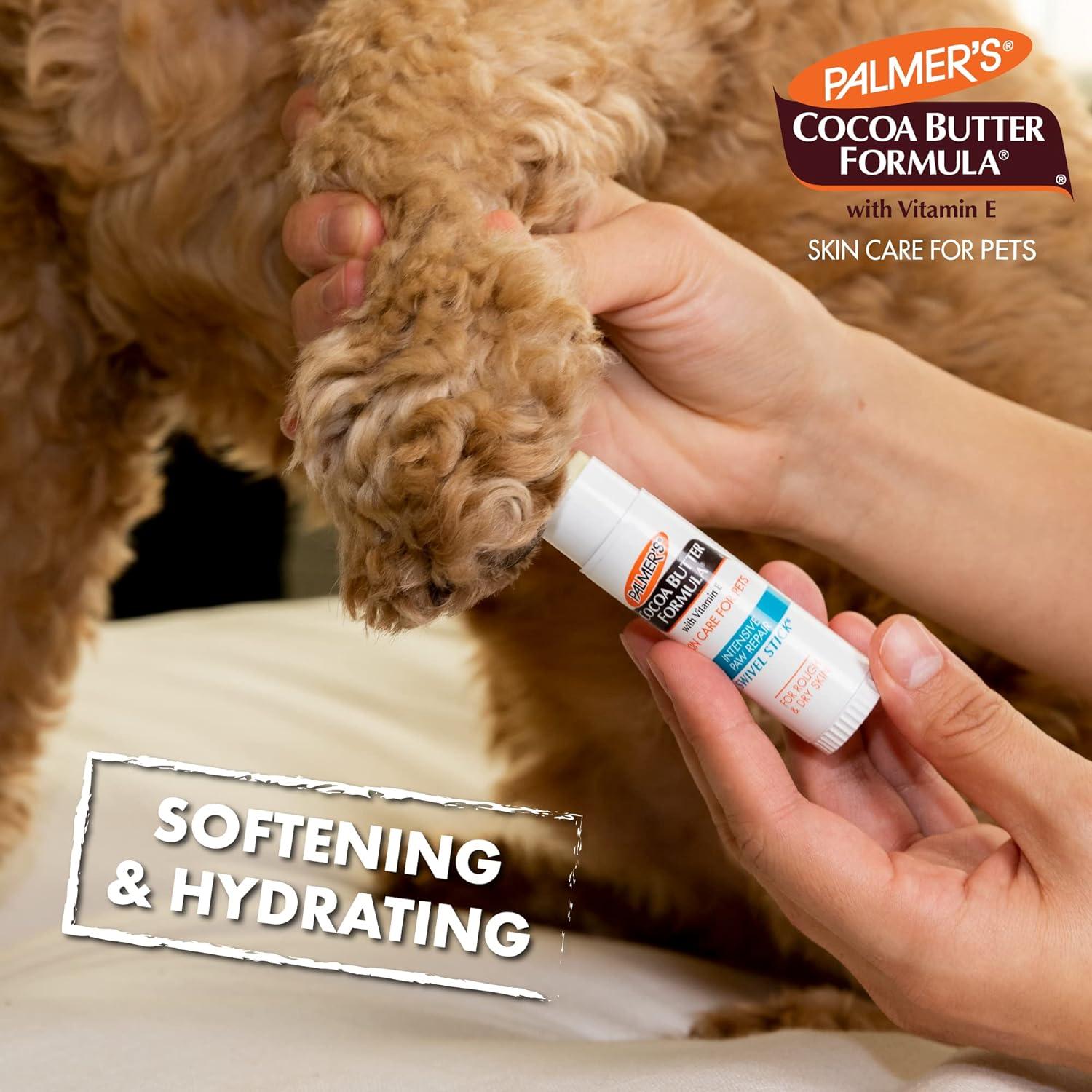Palmer's Cocoa Butter Intensive Dog Paw Swivel Stick, Vitamin E Peppermint Shea Butter, .5 oz