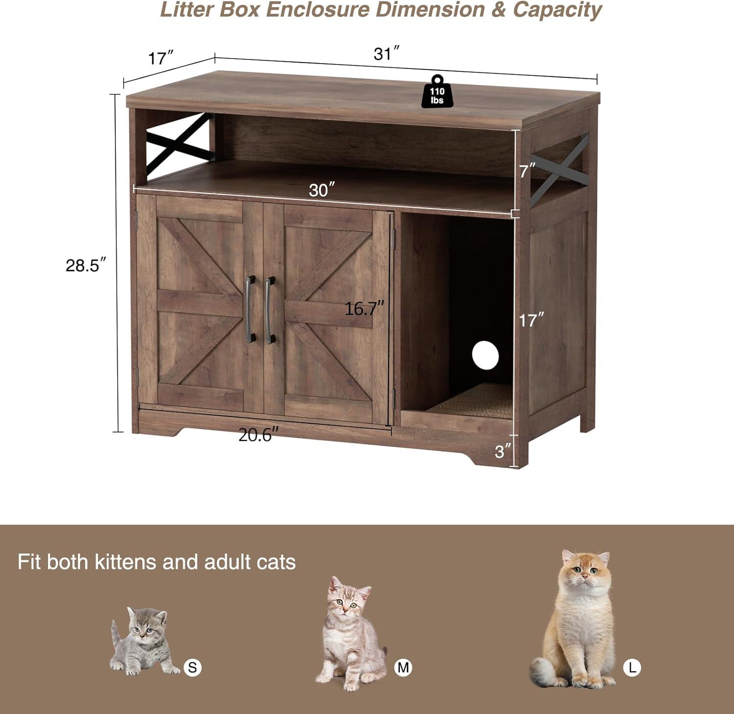 Archie & Oscar™ Cat Litter Box Enclosure