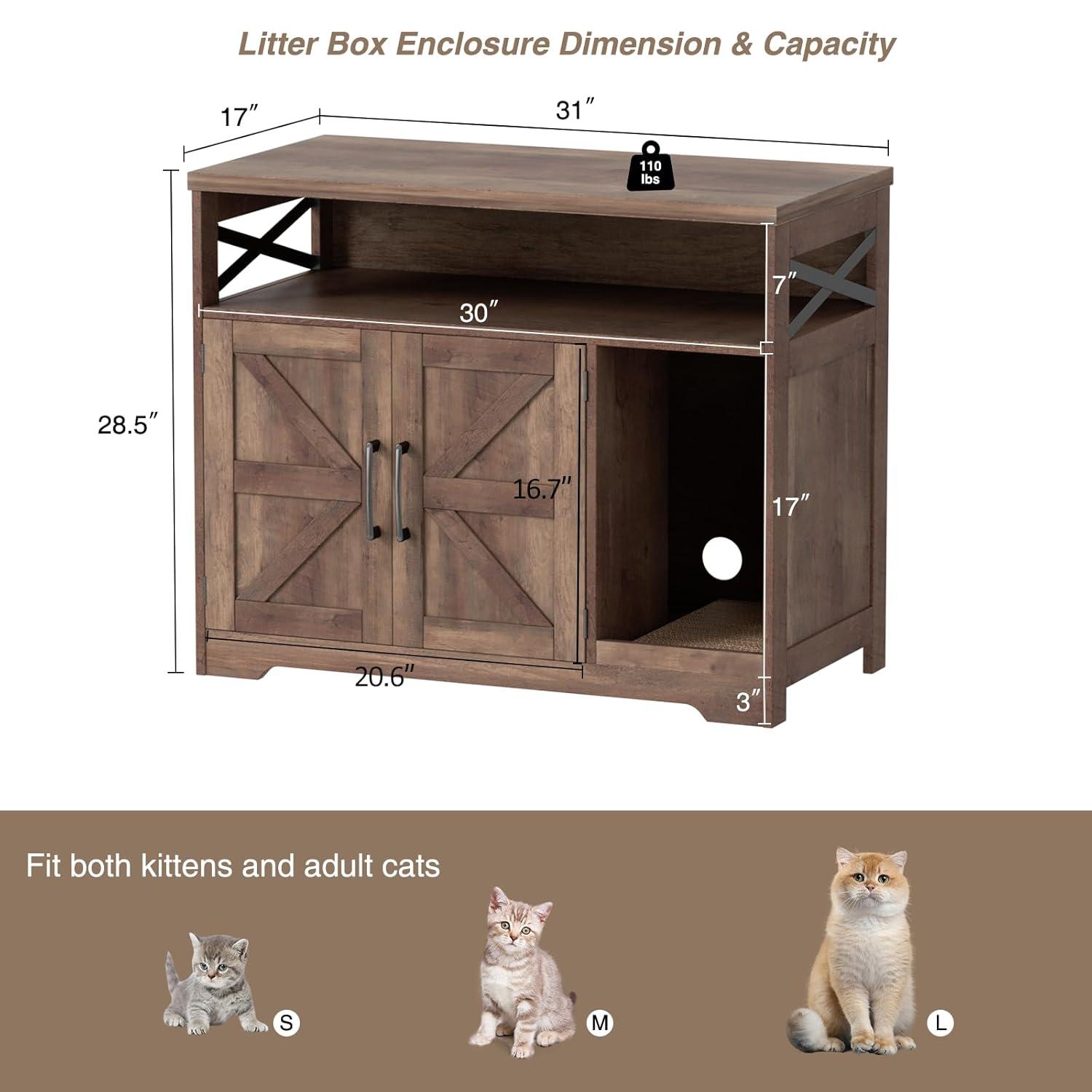 Archie & Oscar™ Cat Litter Box Enclosure