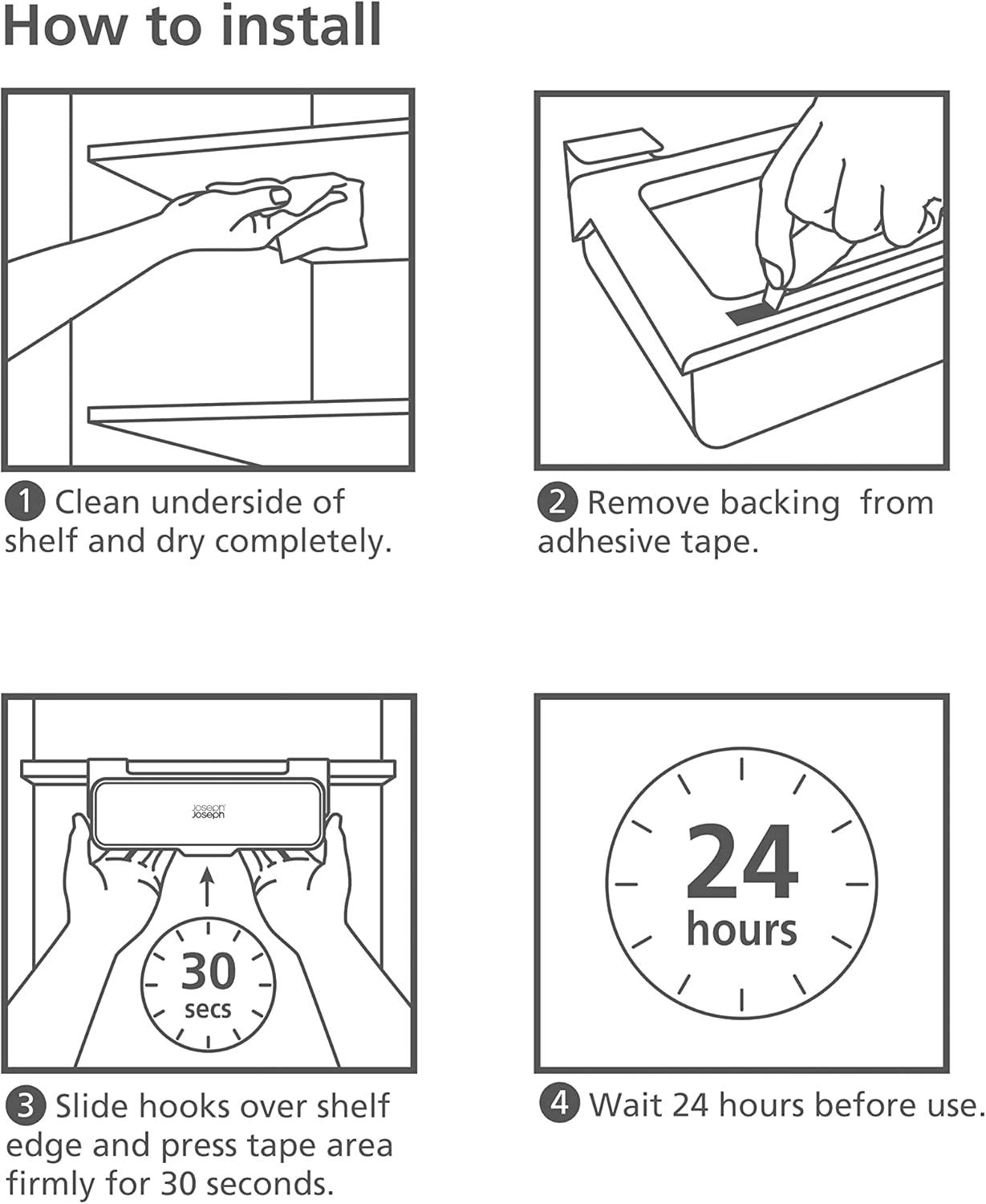 Joseph Joseph  CupboardStore Under-shelf drawer - Gray