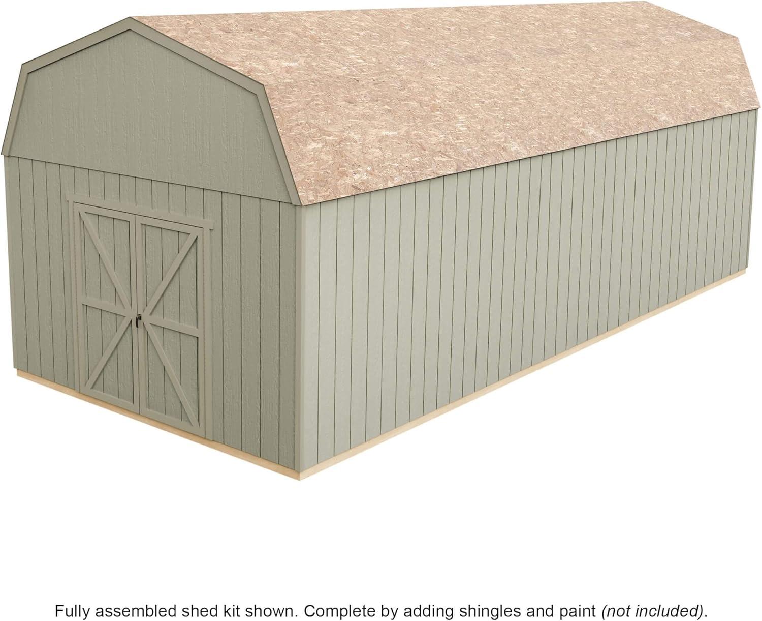 Handy Home Hudson Wood Storage Shed