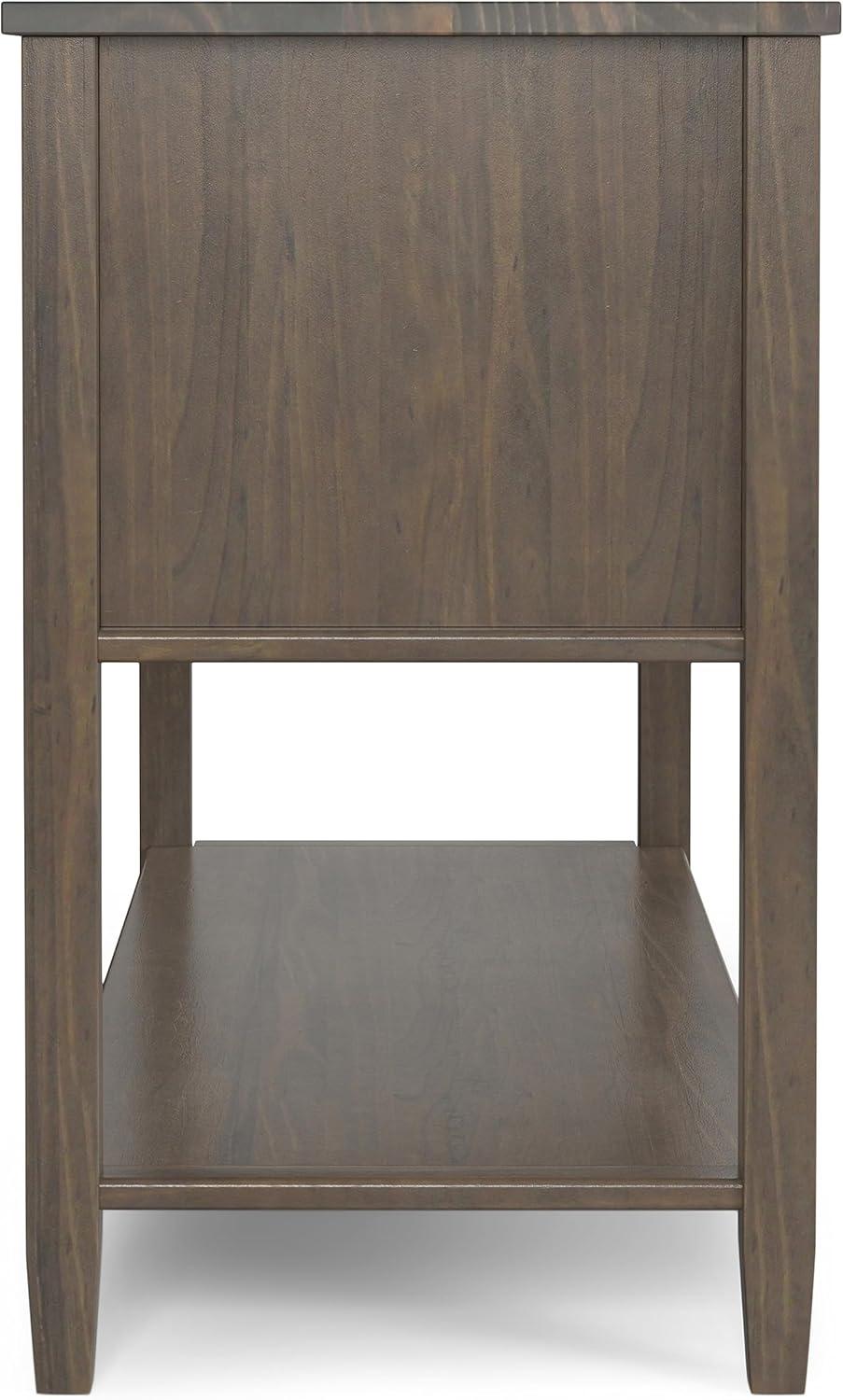 Ela 48'' Solid Wood Top Console Table