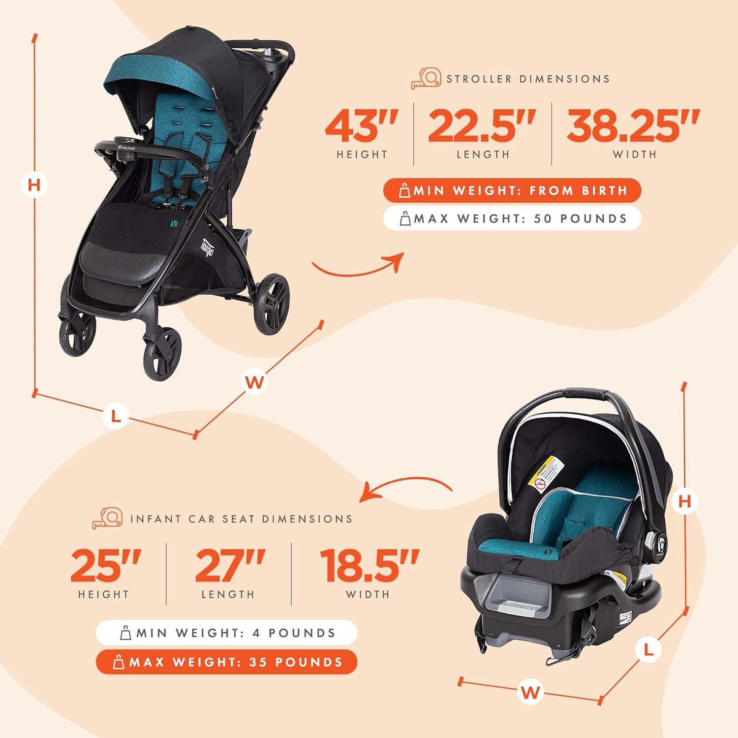 Baby Trend Tango Travel System - Veridian