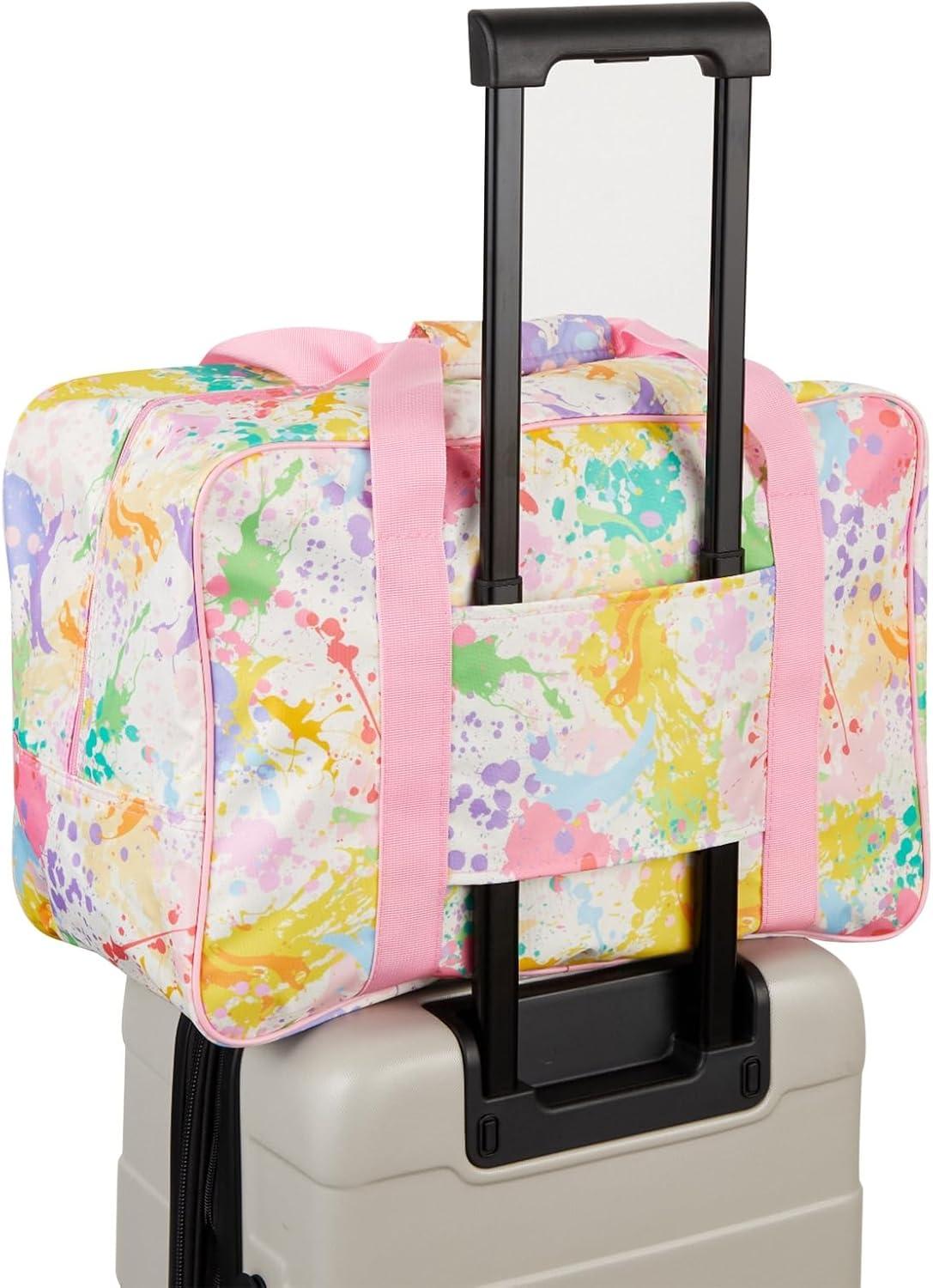 Bright Creations Watercolor Sewing Machine Carrying Case (18.1 x 9.4 x 12.2 In)