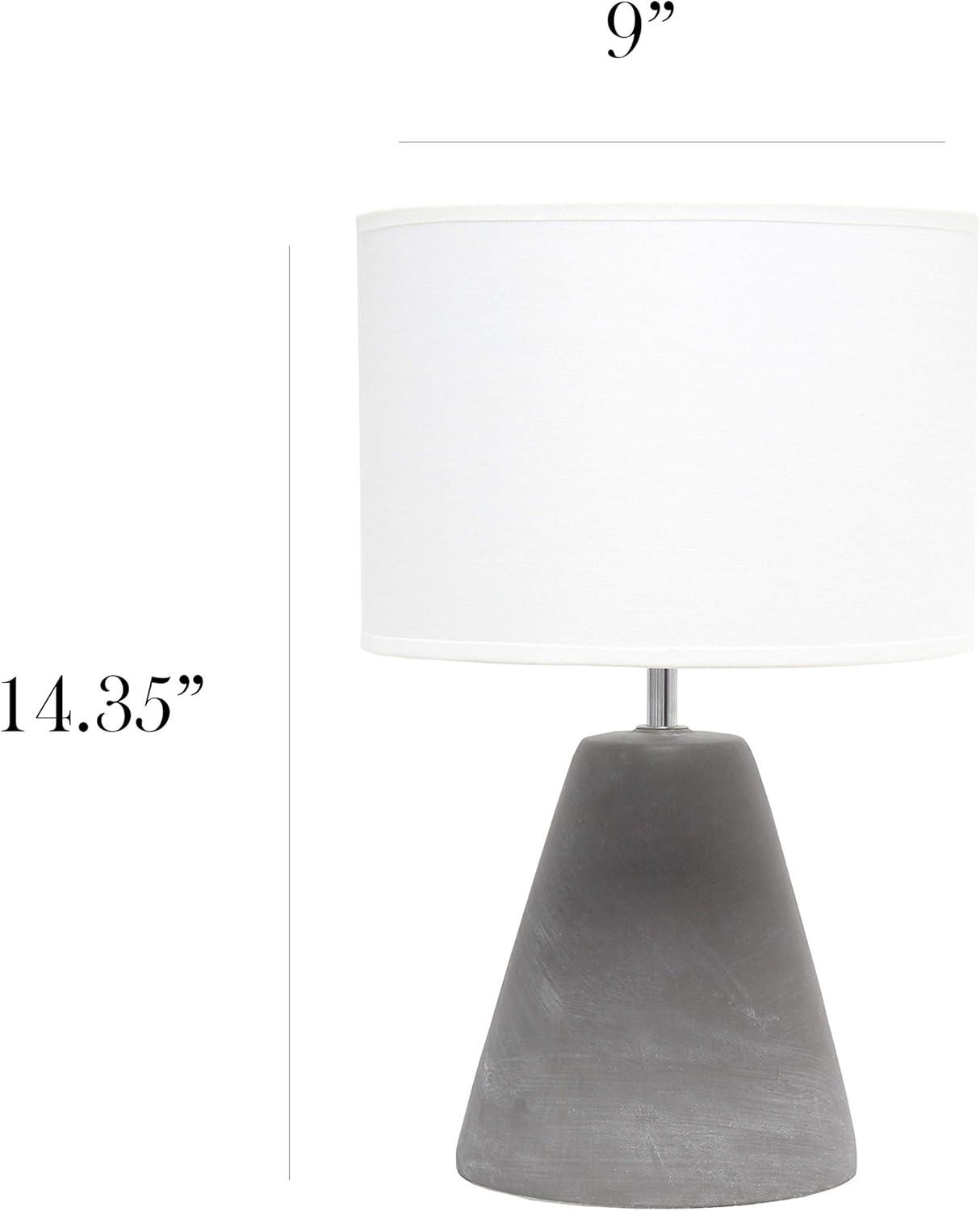 Amaresh Concrete Table Lamp