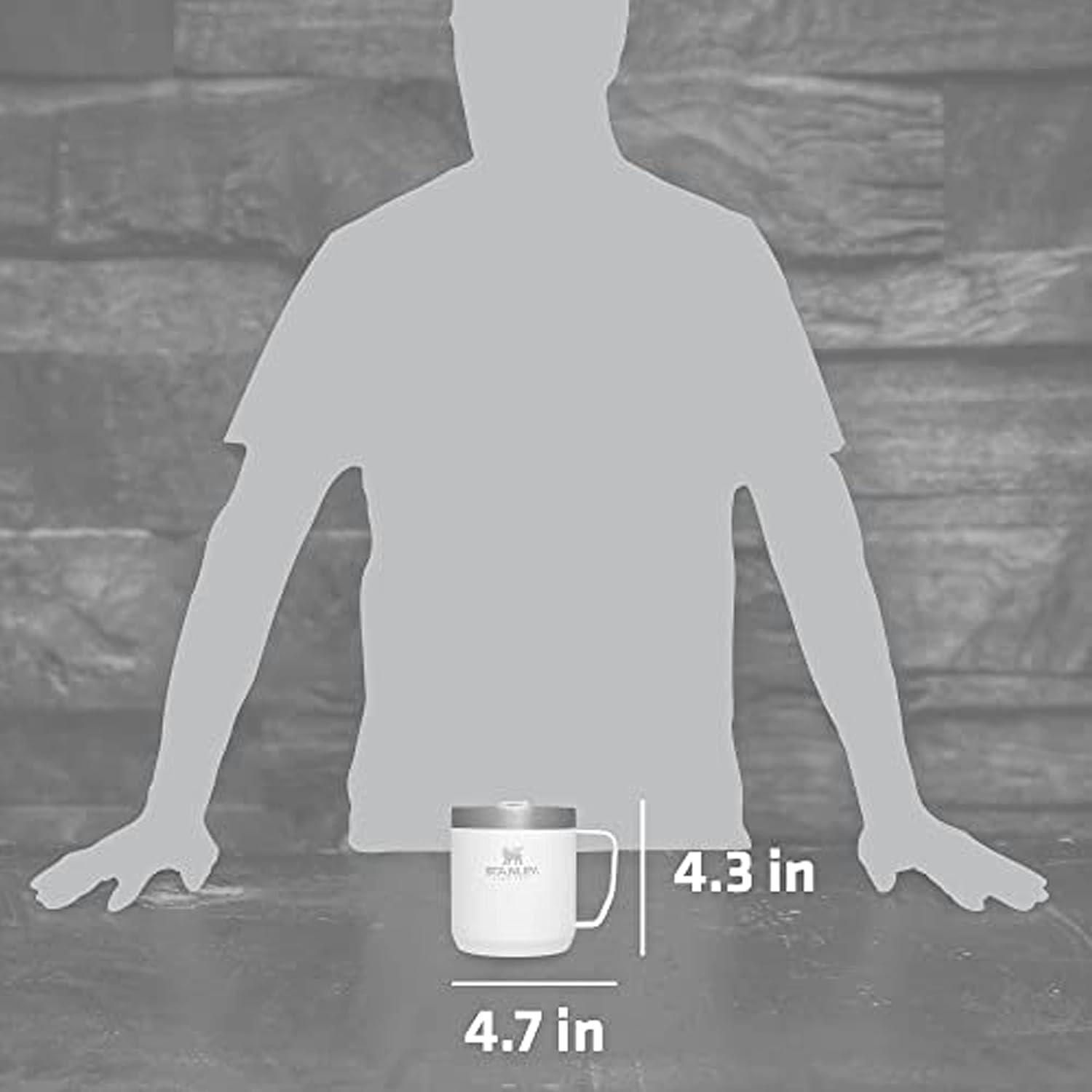 Polar White Stainless Steel Travel Mug with Tritan Lid