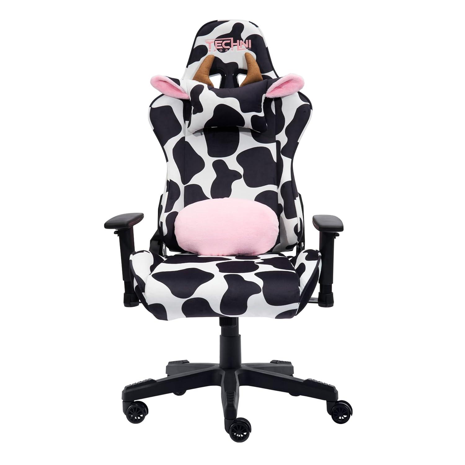 One Allium Way® Techni Sport TS85 COW Series Gaming Chair