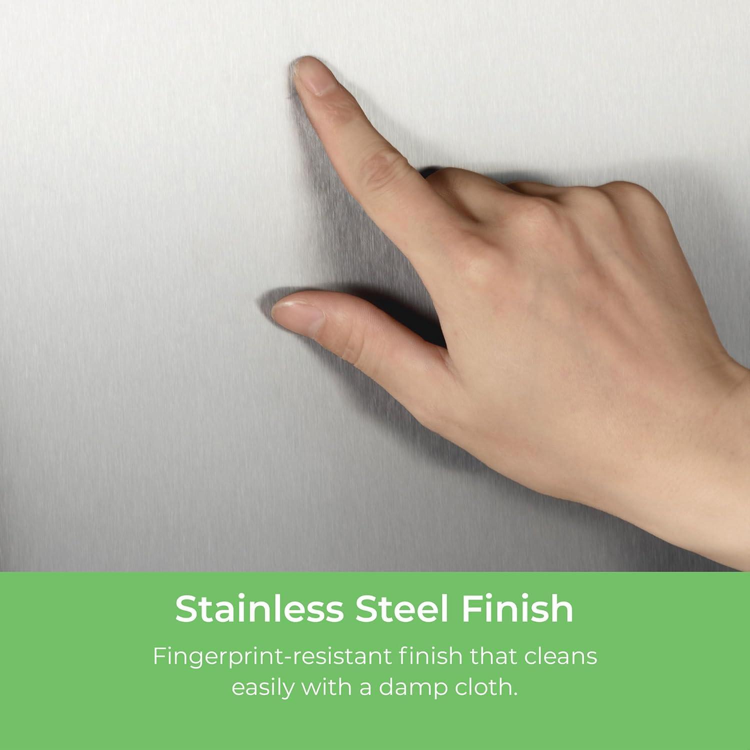 Kenmore 20 Cu. ft. 36-inch Depth Side-by-Side ENERGY STAR® Refrigerator/Freezer, Stainless Steel