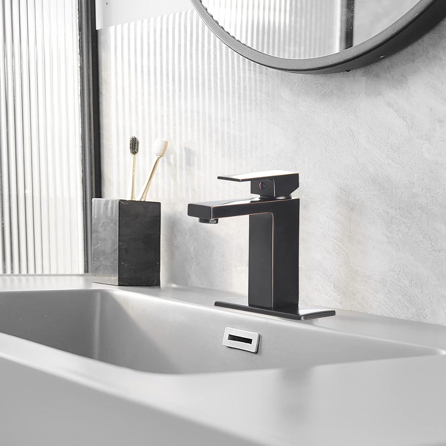 Single-Hole Single-handle Bathroom Faucet