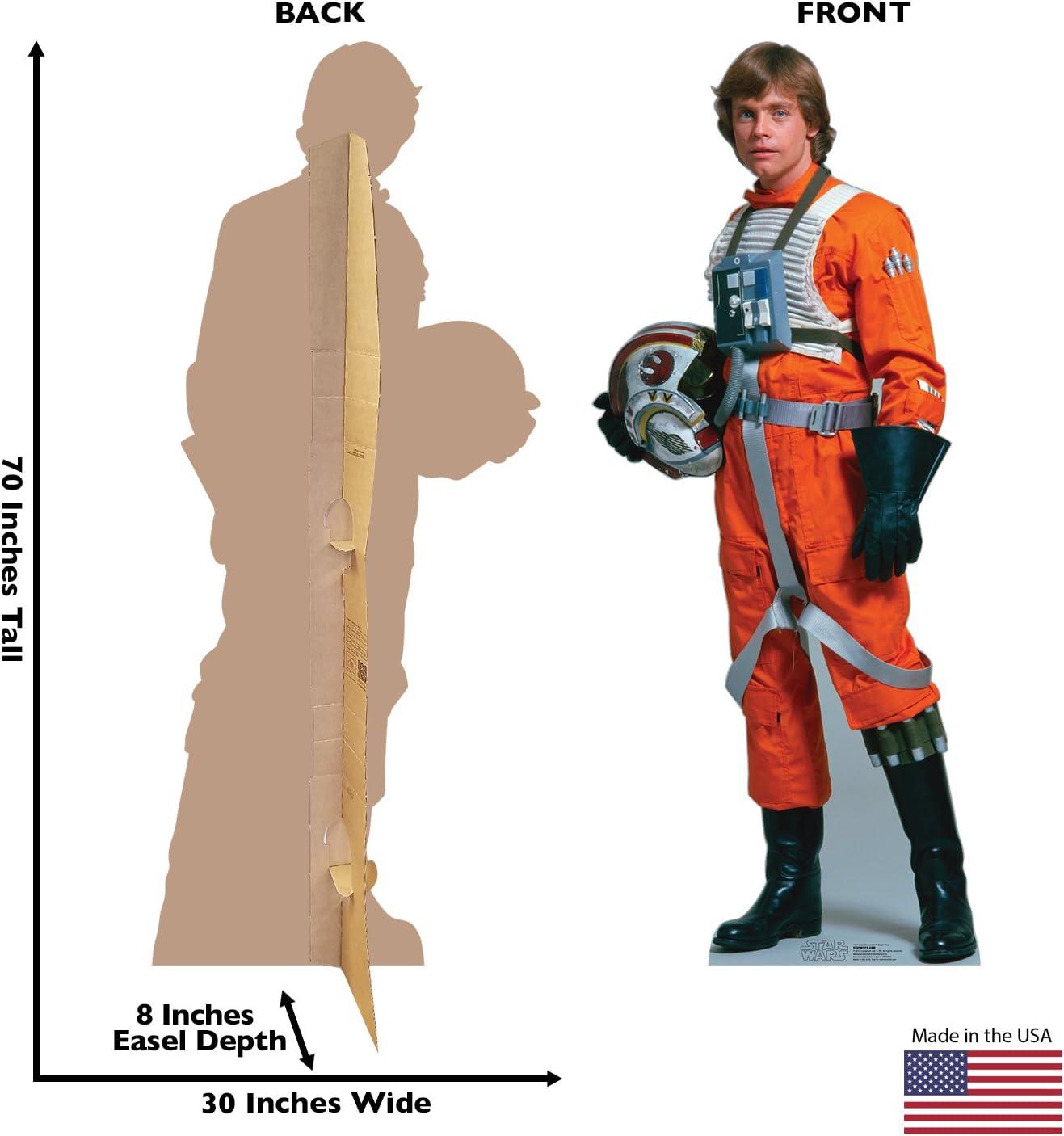 Luke Skywalker Rebel Pilot Life-Size Cardboard Standup