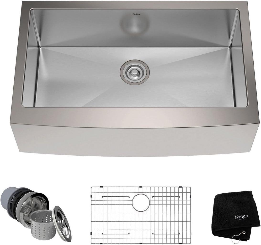 Farmhouse Single Bowl Stainless Steel Kitchen Sink