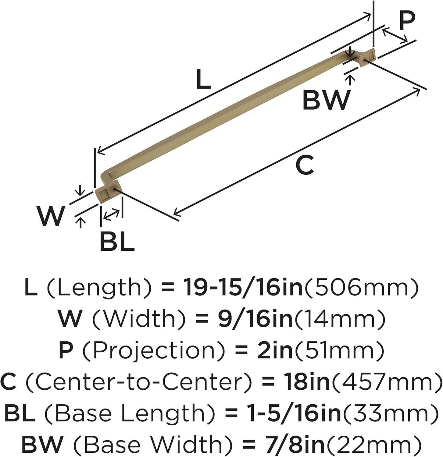 Amerock Westerly Appliance Pull