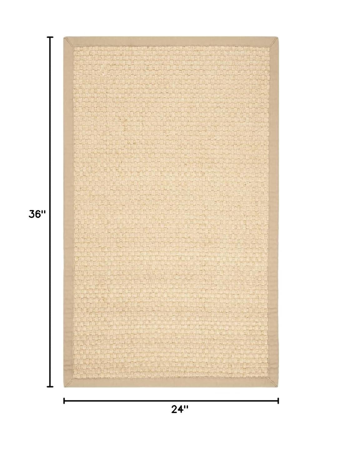 Natural Fiber NF525 Power Loomed Indoor Accent Rug - Natural - 2'x3' - Safavieh.