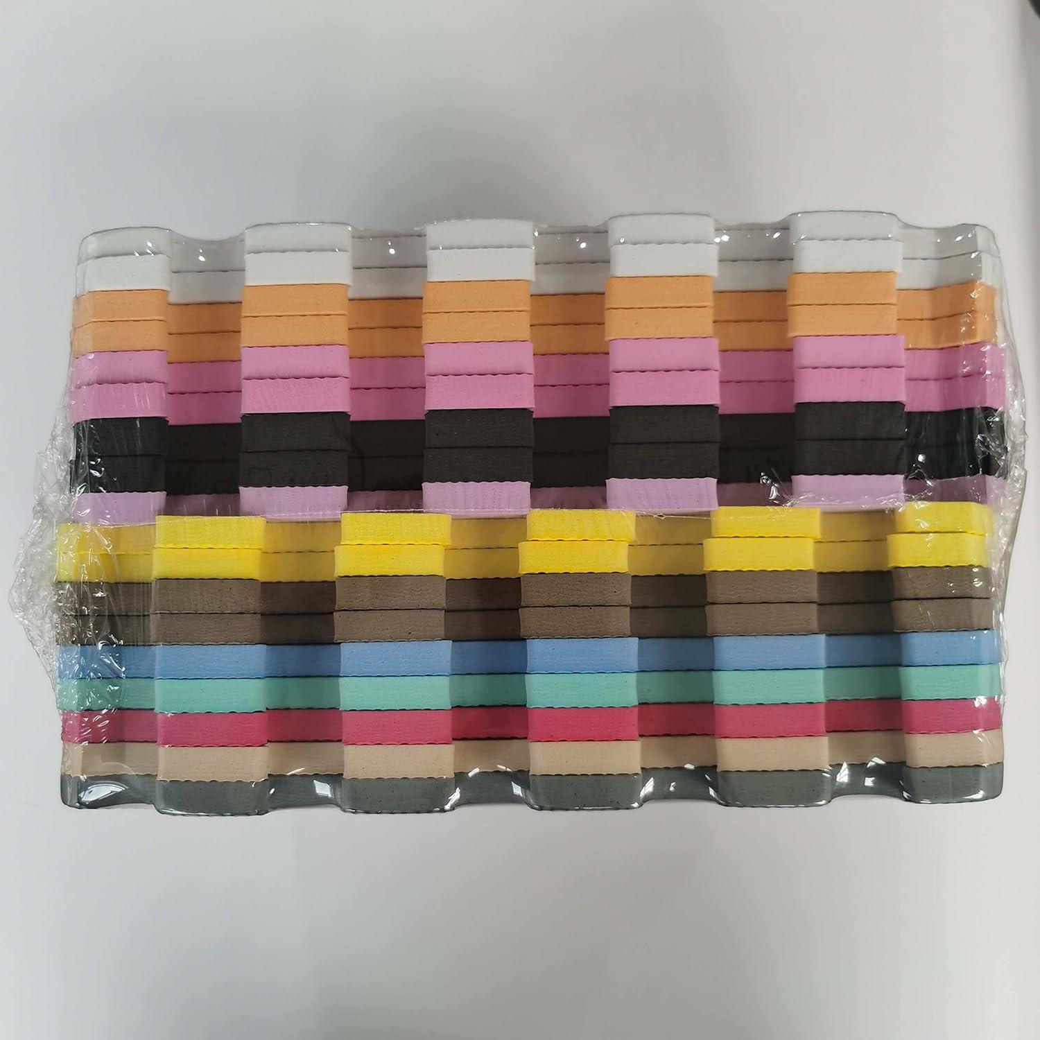 qqpp EVA Rubber 18 Tiles Interlocking Puzzle Foam Floor Mats - Baby Play Mat for Playing | Exercise Mat for Home Workout. Blue. QC-Gb18N