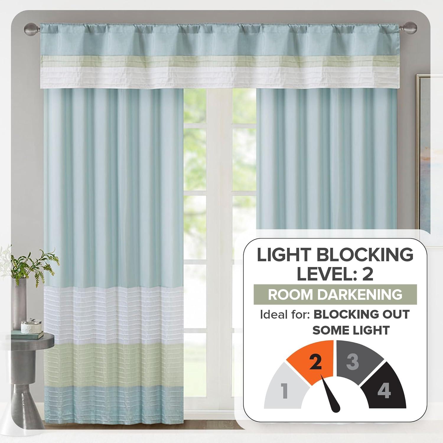 Amherst Polyoni Pintuck Curtain Panel