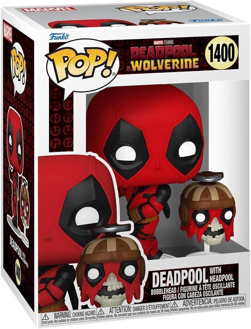 Deadpool with Headpool Vinyl Bobblehead Collectible Set