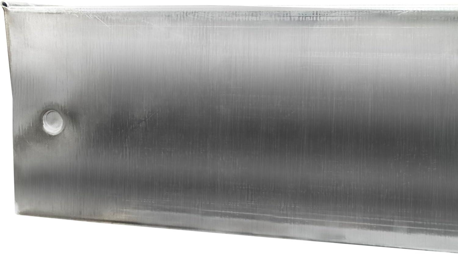 22" Square Galvanized Steel Drain Pan with Connector