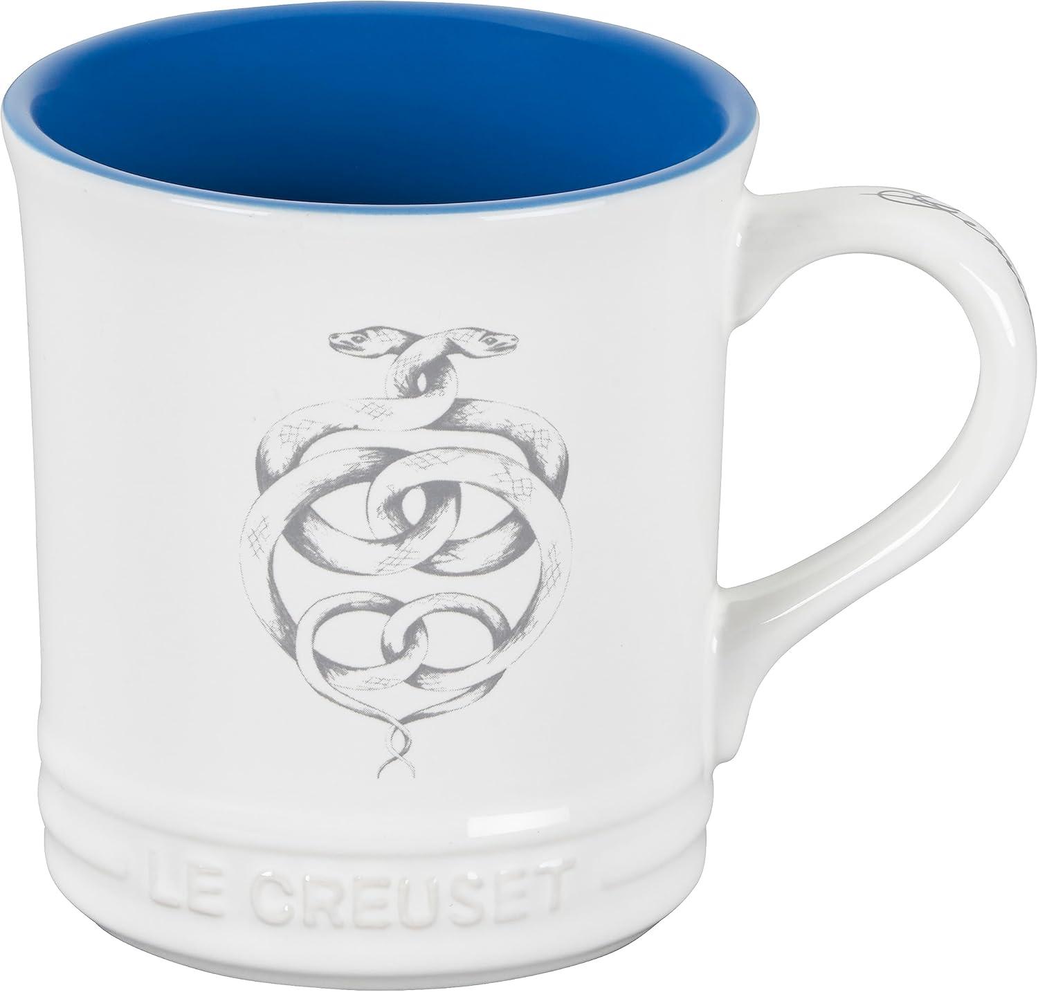 Gemini White Ceramic Zodiac Coffee Mug, 14 oz.