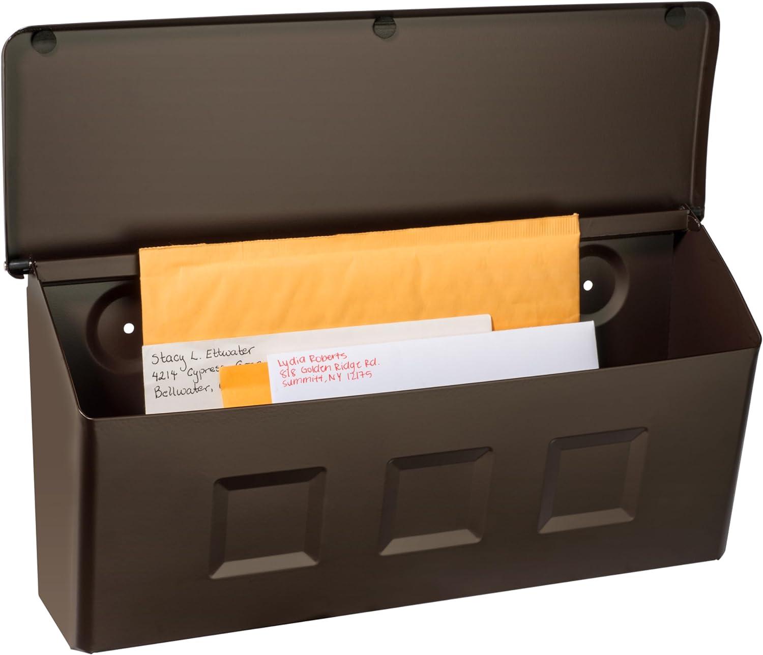 Wayland Wall Mount Mailbox Rubbed Bronze