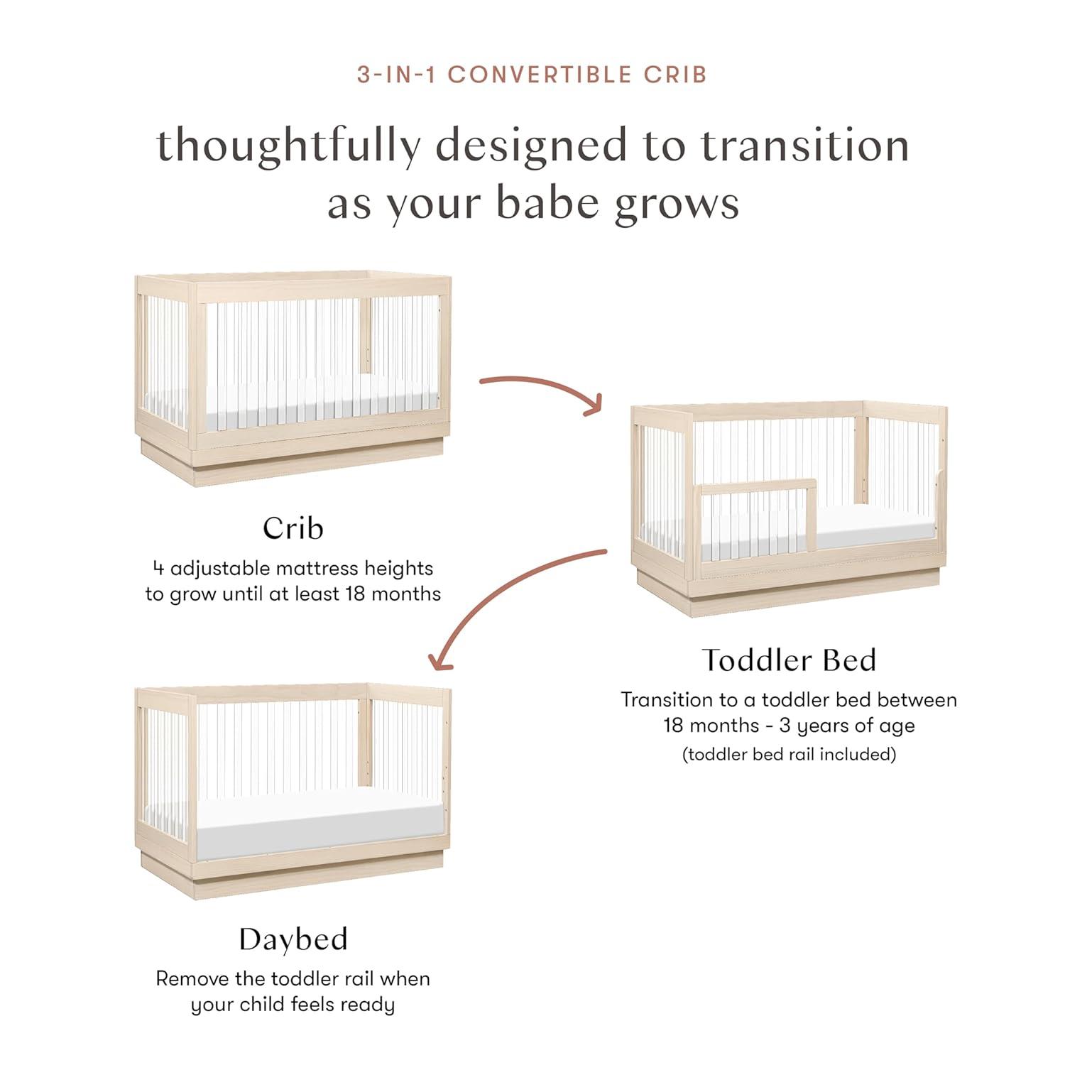 Harlow 3-in-1 Convertible Crib