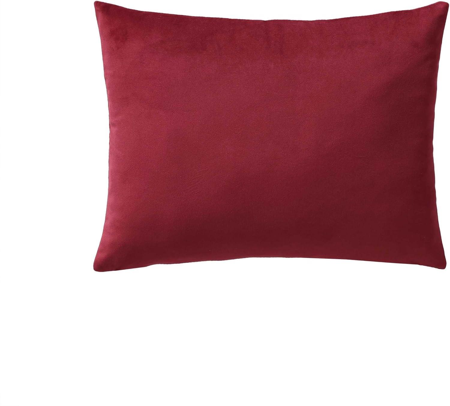 Tommy Bahama Throw Pillow Decorative Pillow with Zipper Enclosure, Super Soft and Cozy Home Decor, Holiday Marlin Red