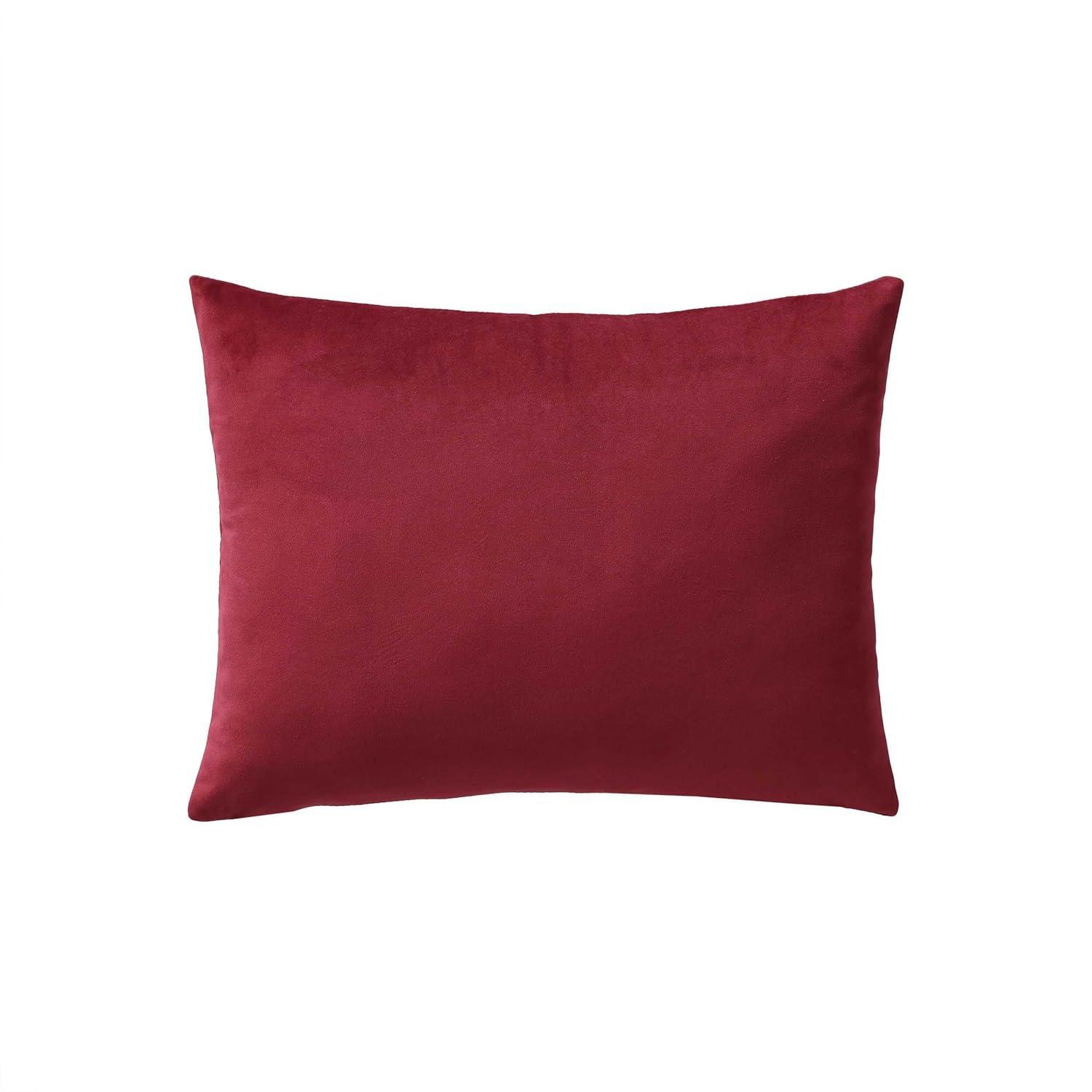 Tommy Bahama Throw Pillow Decorative Pillow with Zipper Enclosure, Super Soft and Cozy Home Decor, Holiday Marlin Red