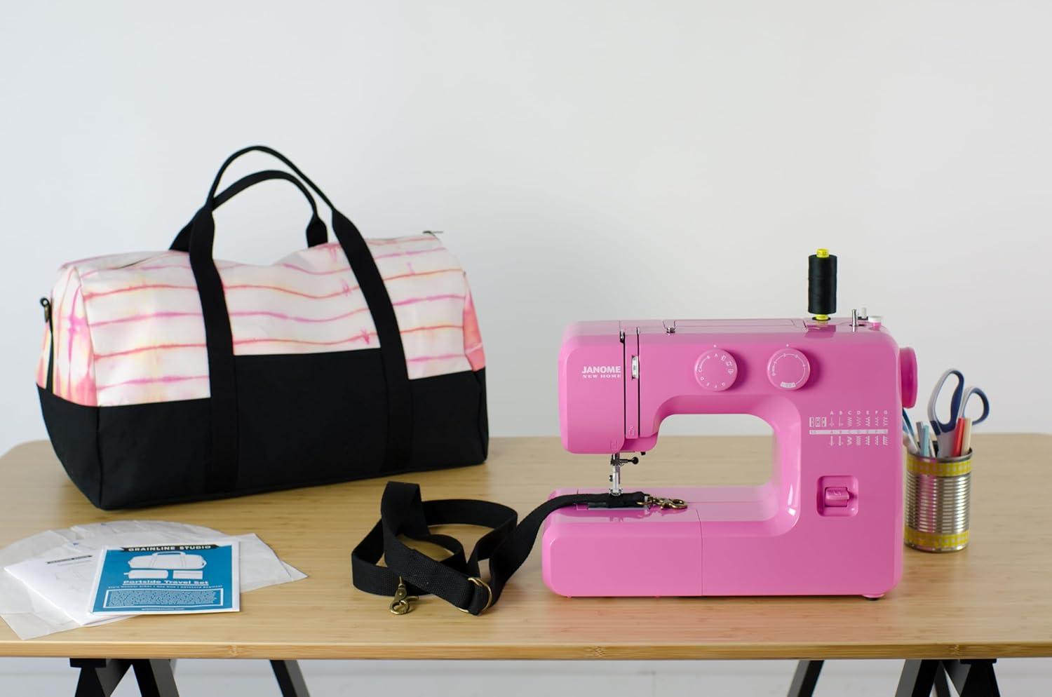 Janome Pink Sorbet Easy-to-Use Sewing Machine