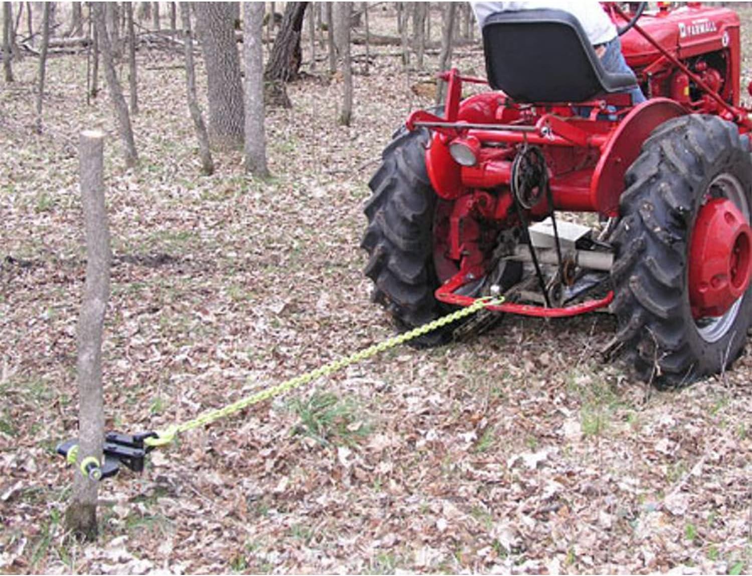 Brush Grubber Tugger Chain for Attaching Original Brush Grubber to Vehicle