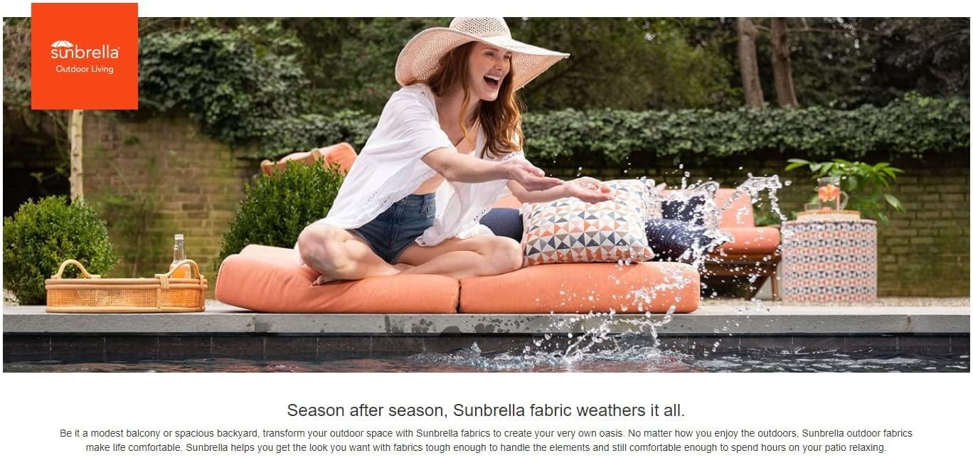 Sol 72 Outdoor™ Sunbrella Seat Cushion 18'' W x 18'' D