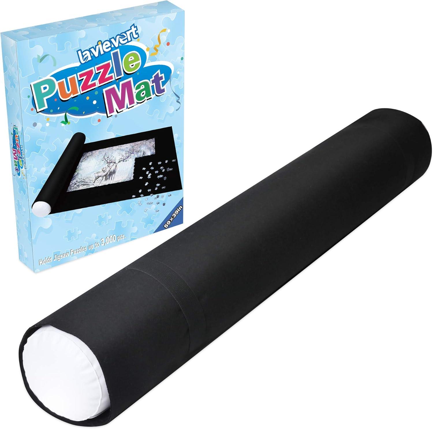 Lavievert Giant Felt Mat for Puzzle Storage Puzzle Saver, Jigsaw Puzzle Roll Mat for up to 3000-piece Puzzles