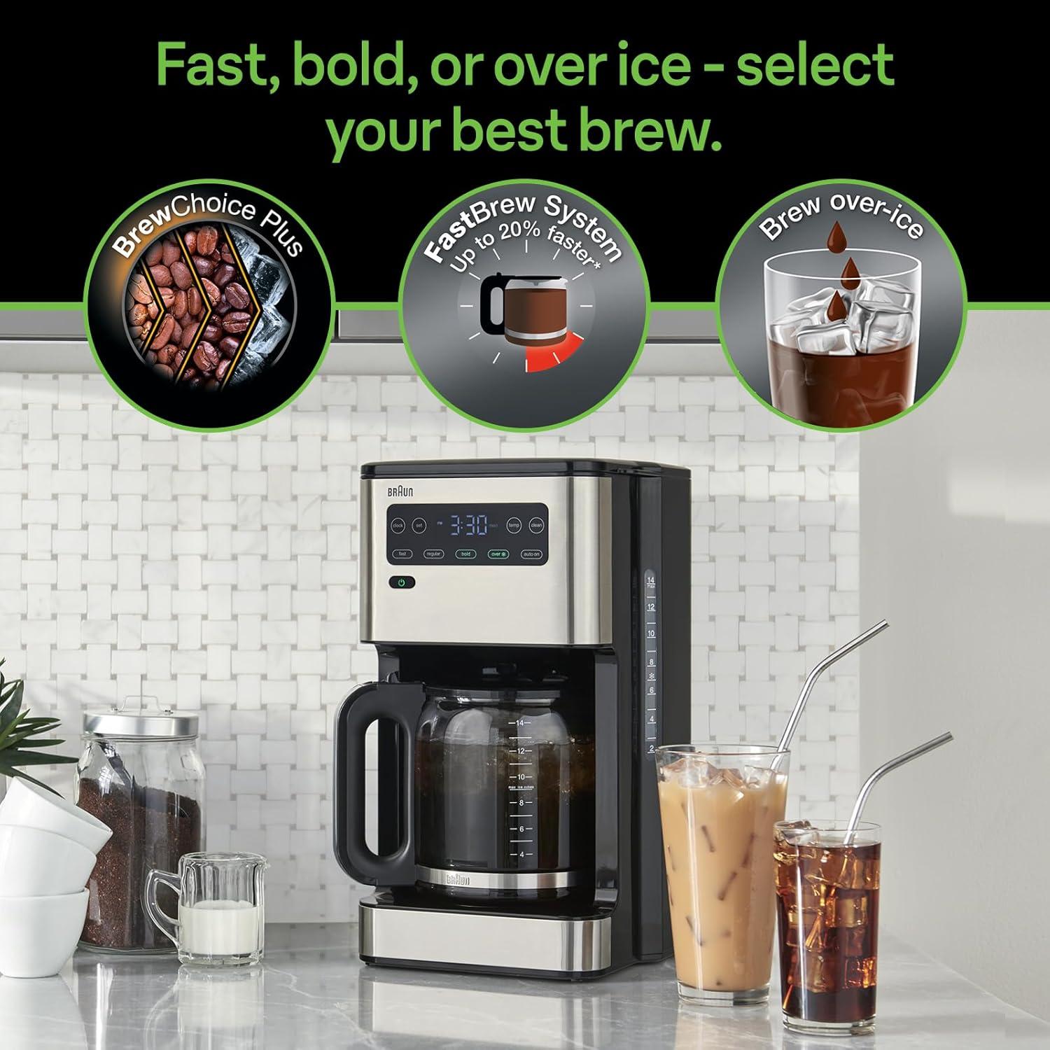 Braun 14-Cup Pure Flavor Coffee Maker