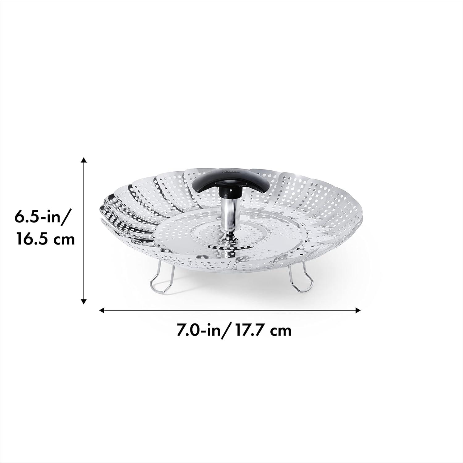 OXO 3.5" Stainless Steel Steamer Basket with 5 in. Diameter