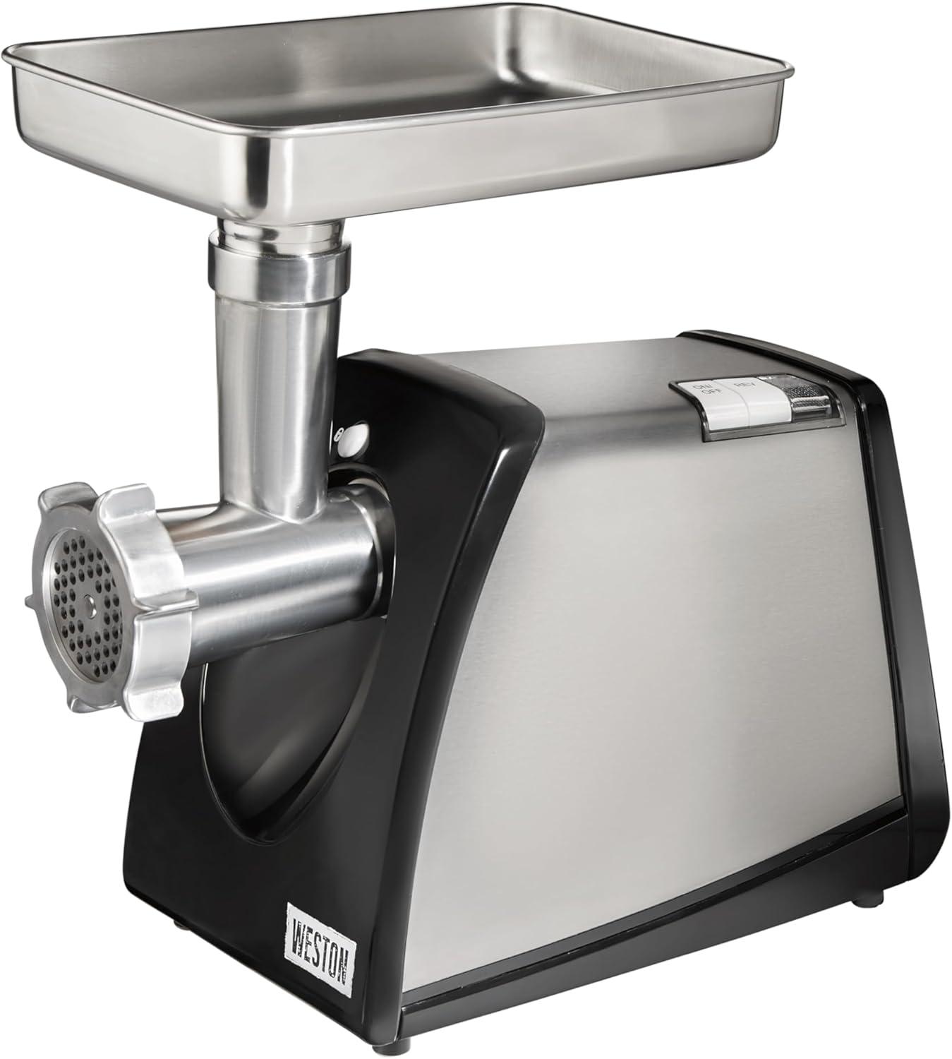 Weston Weston Stainless Steel Electric Meat And Sausage Mixer