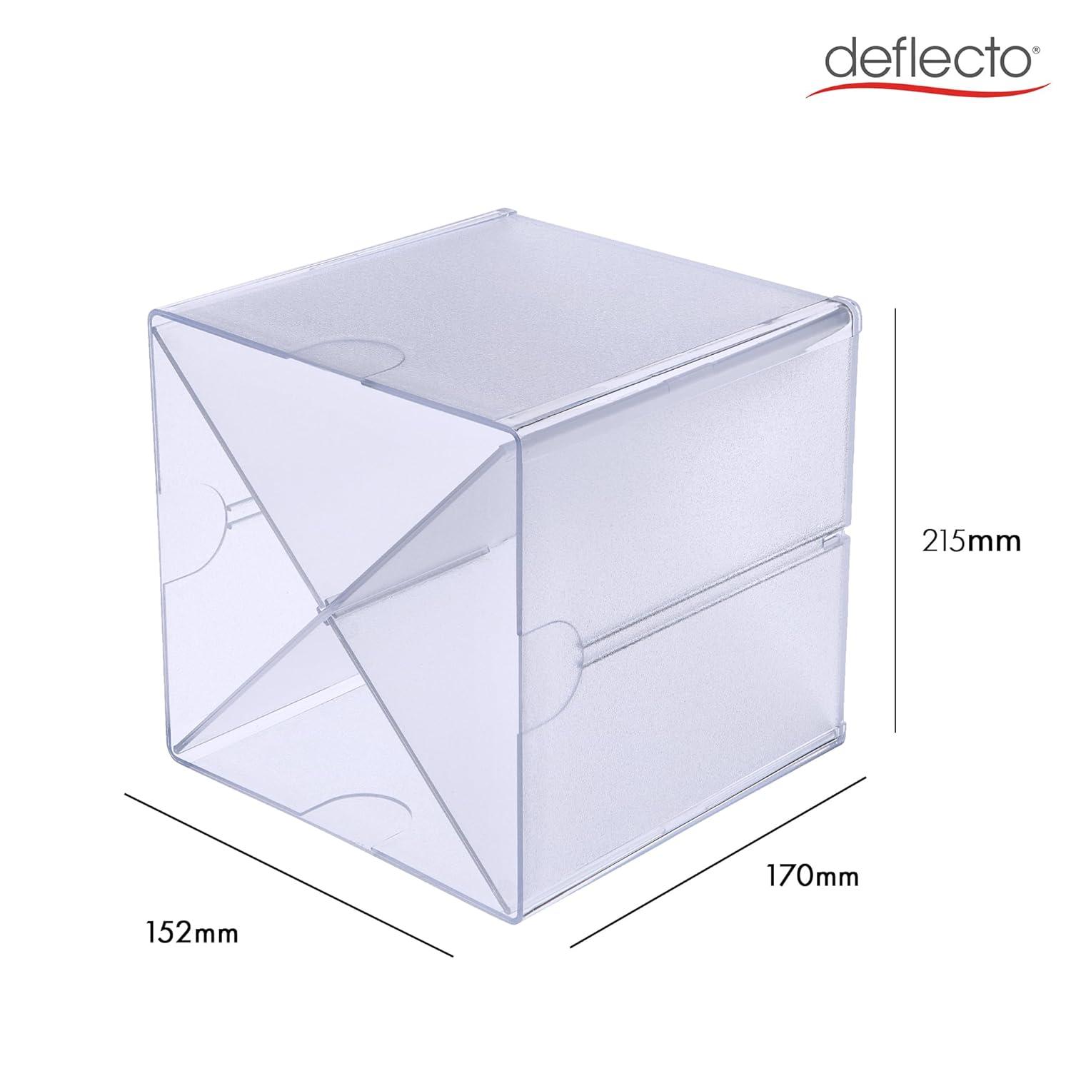 Deflect-O Corporation Plastic Stackable Desk Organizer