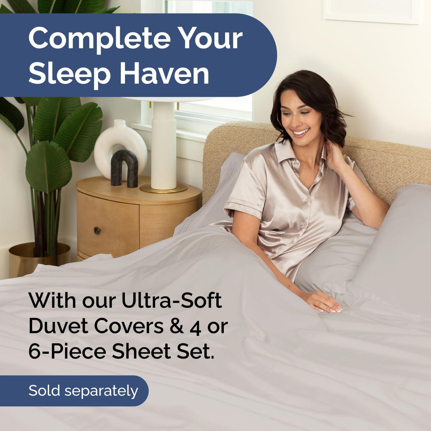 CGK Linens Premium Quality Goose Down Alternative Comforter - Warm & Lightweight