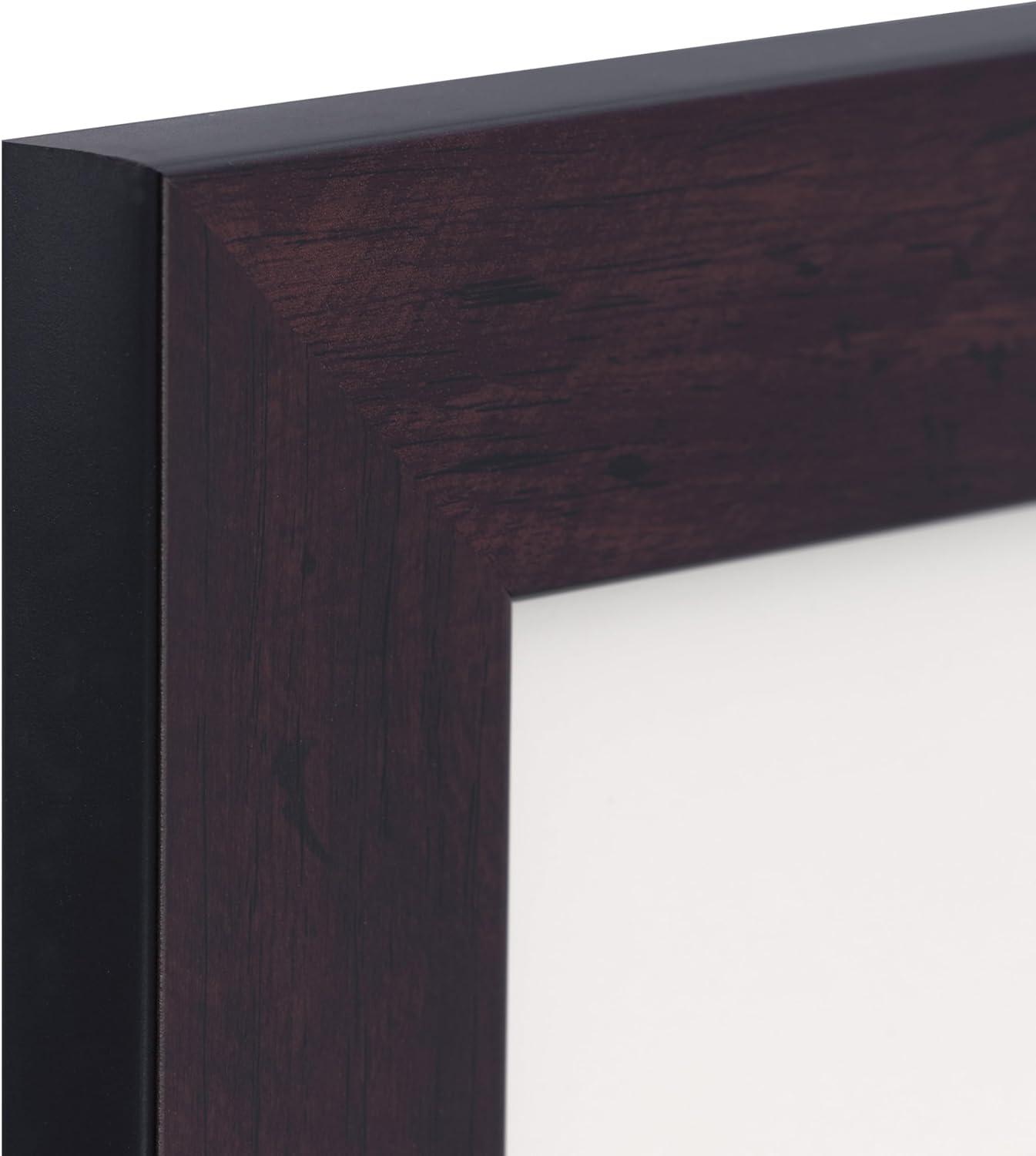 Gallery Solutions Wall Mount Double Airfloat Mat Picture Frame