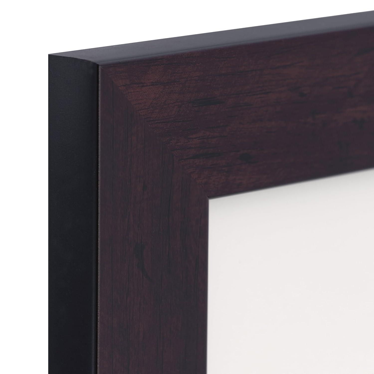 Gallery Solutions Wall Mount Double Airfloat Mat Picture Frame