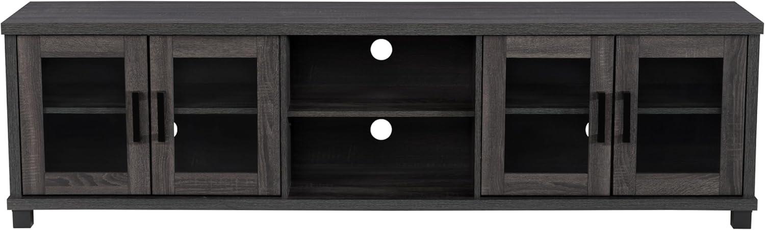 Fremont TV Stand for TVs up to 95" with Glass Cabinets - CorLiving