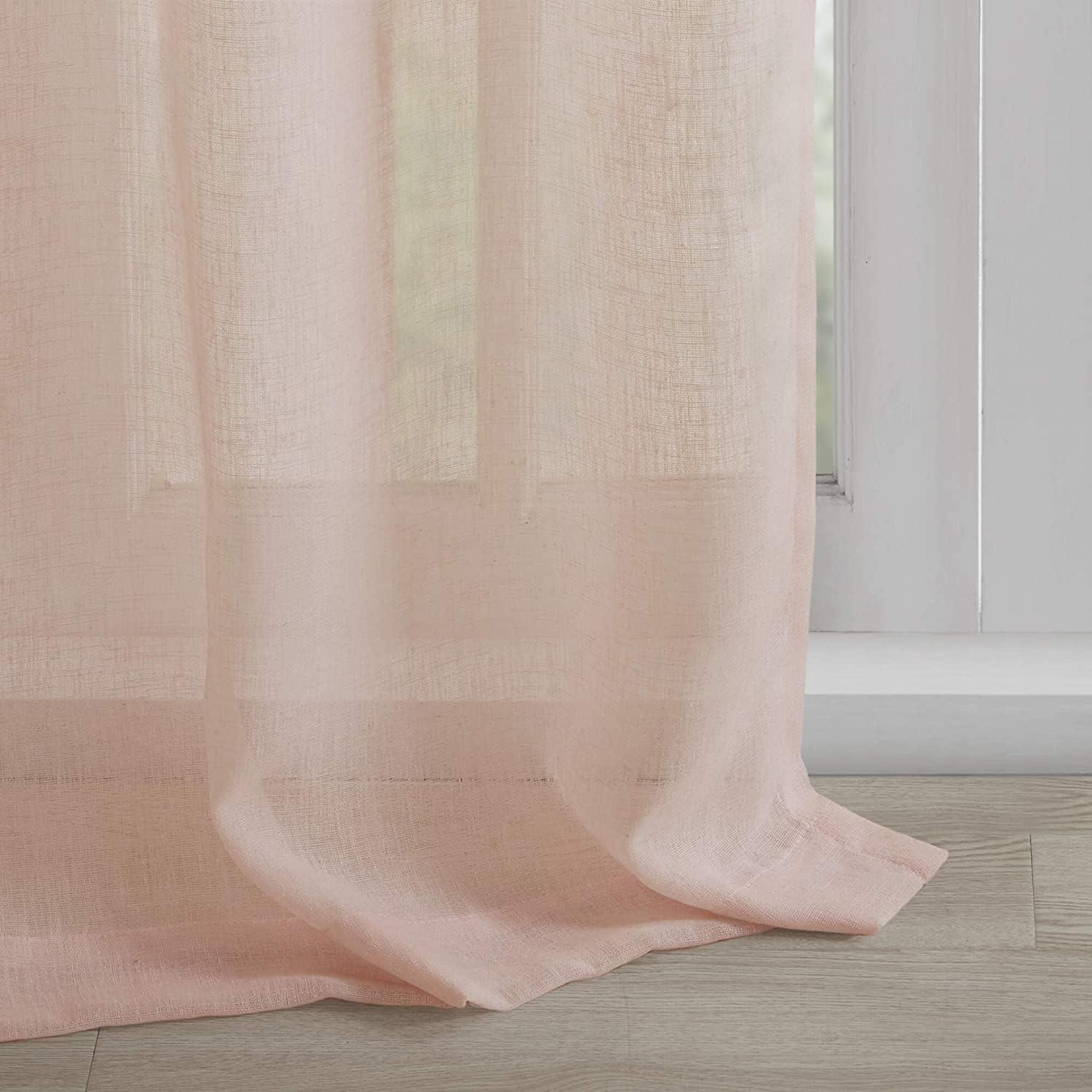 Madison Park Rosette Floral Embellished Cuff Tab Top Solid Curtain Panel