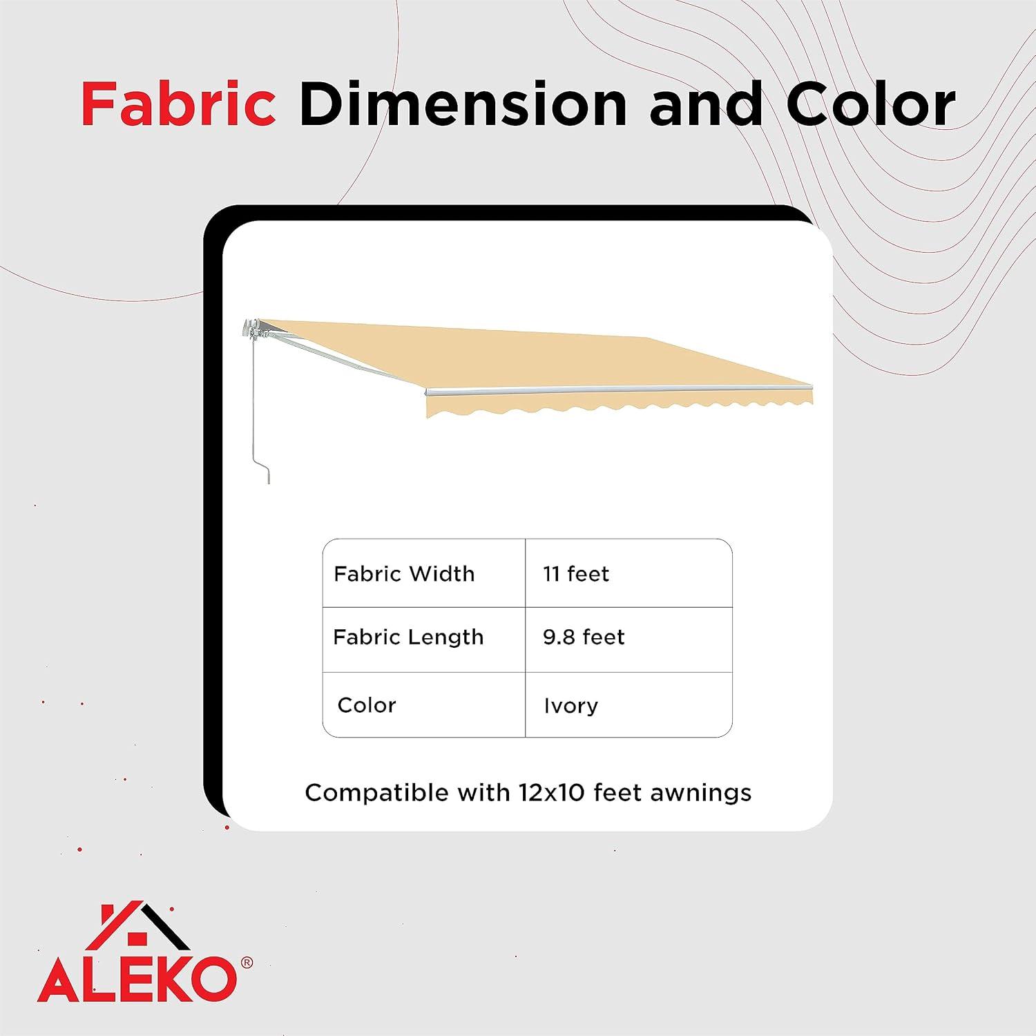 ALEKO Retractable Awning Fabric Replacement
